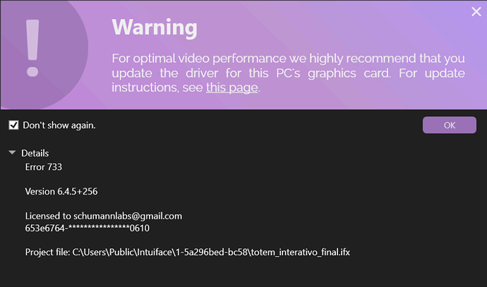 video_driver_warning