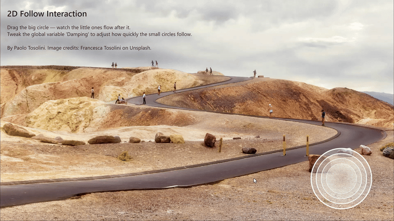 2D Follow Interaction